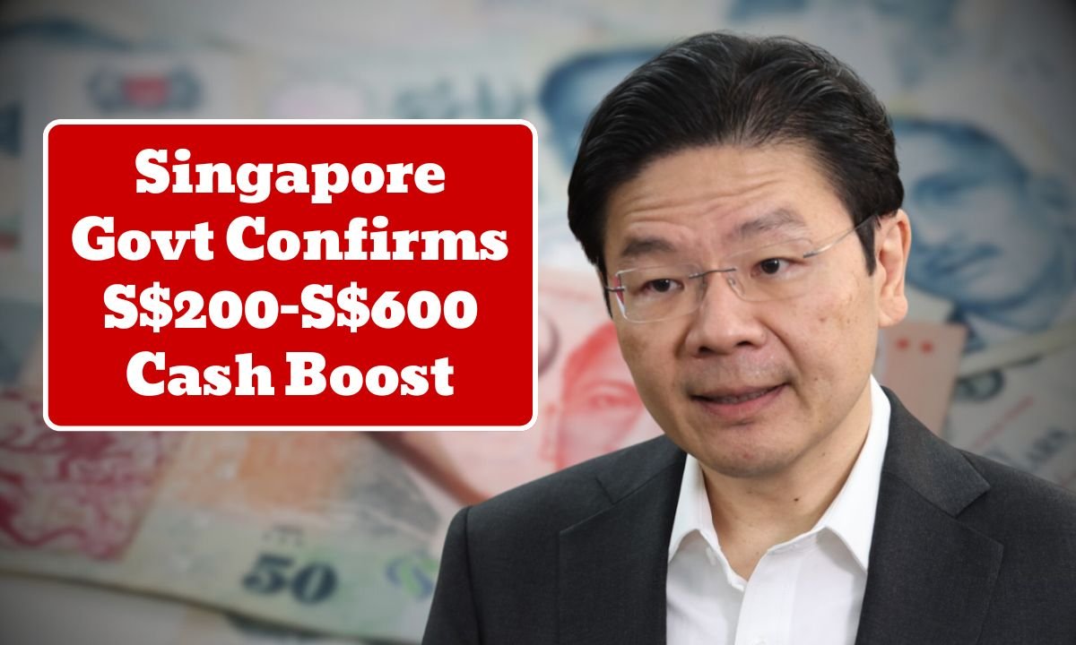 Singapore Govt Confirms S$200–S$600 Cash Boost