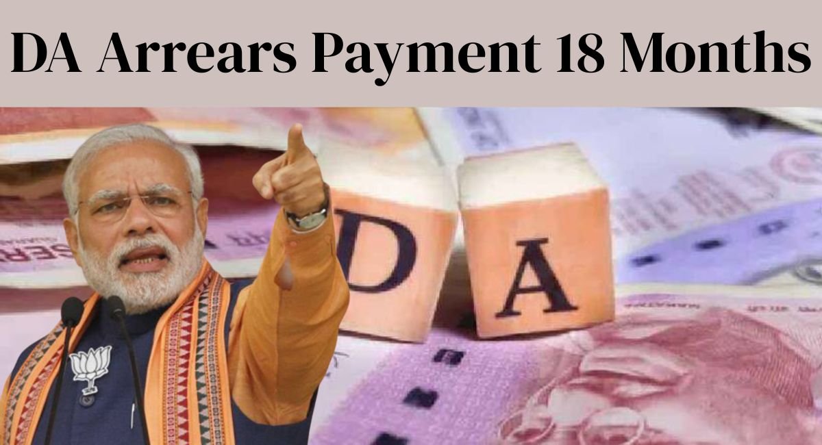 DA Arrears Payment 18 Months Update